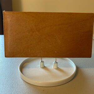 MARSHAL Genuine Leather Checkbook Holder